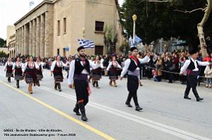 119- Rhodes- Defile Dodecanese grec